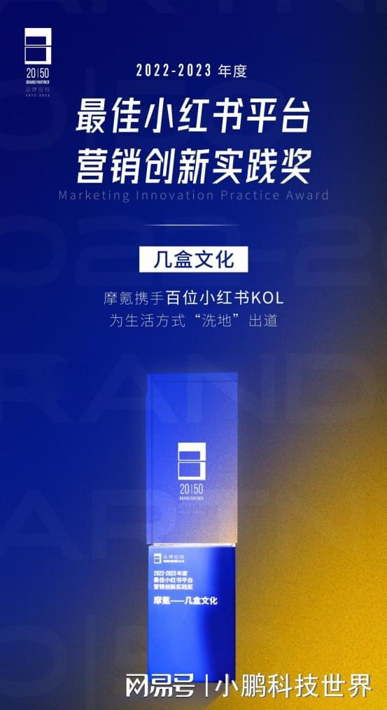 与新锐品牌载誉同行｜几盒文化获选年度最佳小红书平台创新奖(图2)