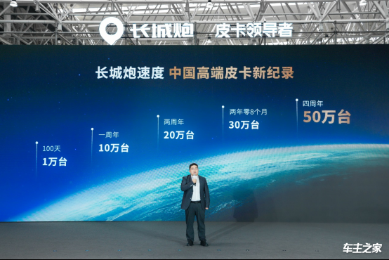 长城皮卡连续25年销量第一 长城炮品牌第50万台整车荣耀下线(图5)