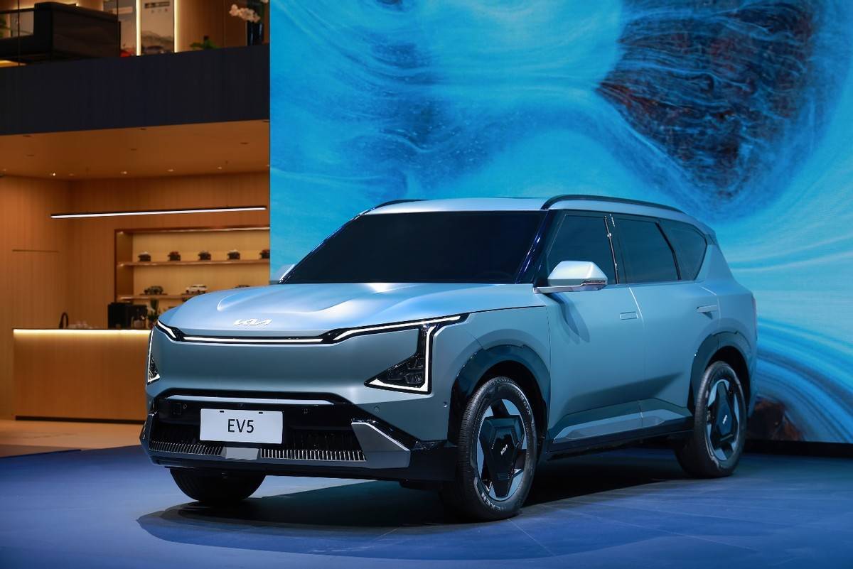 起亚品牌电动化转型成果闪耀成都车展EV6重磅上市EV5开启预售(图8)