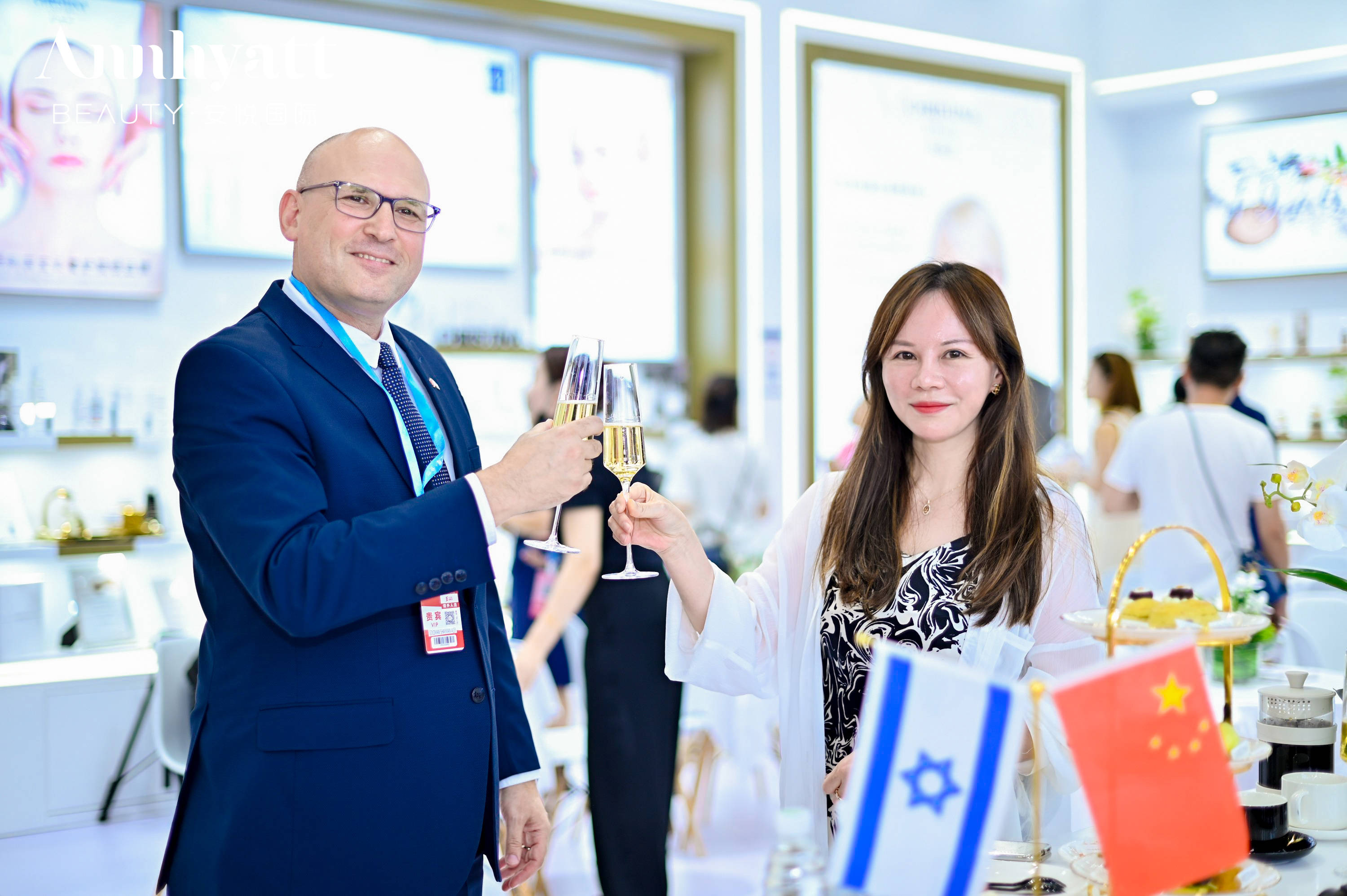 安悦国际旗下以色列高奢院线品牌科蕴兰亮相广州美博会(图4)