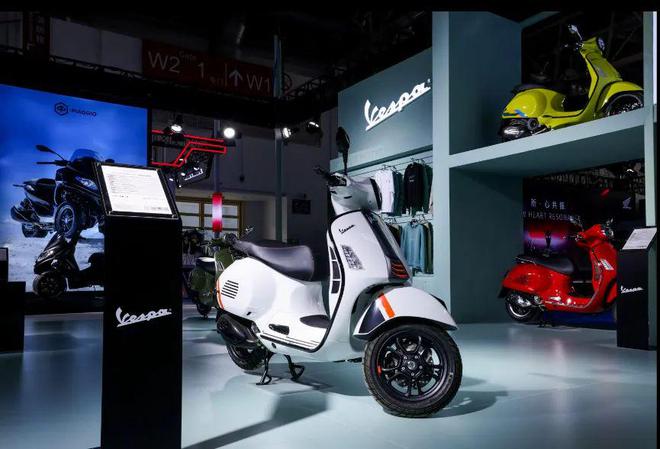 Aprilia RS 457国内首秀比亚乔四大品牌亮相北京摩展(图2)