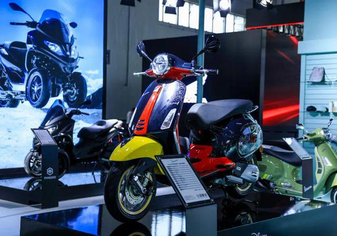 Aprilia RS 457国内首秀比亚乔四大品牌亮相北京摩展(图4)