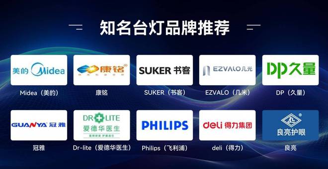 护眼台灯选什么牌子好？五款市面畅销的护眼灯品牌推荐(图2)